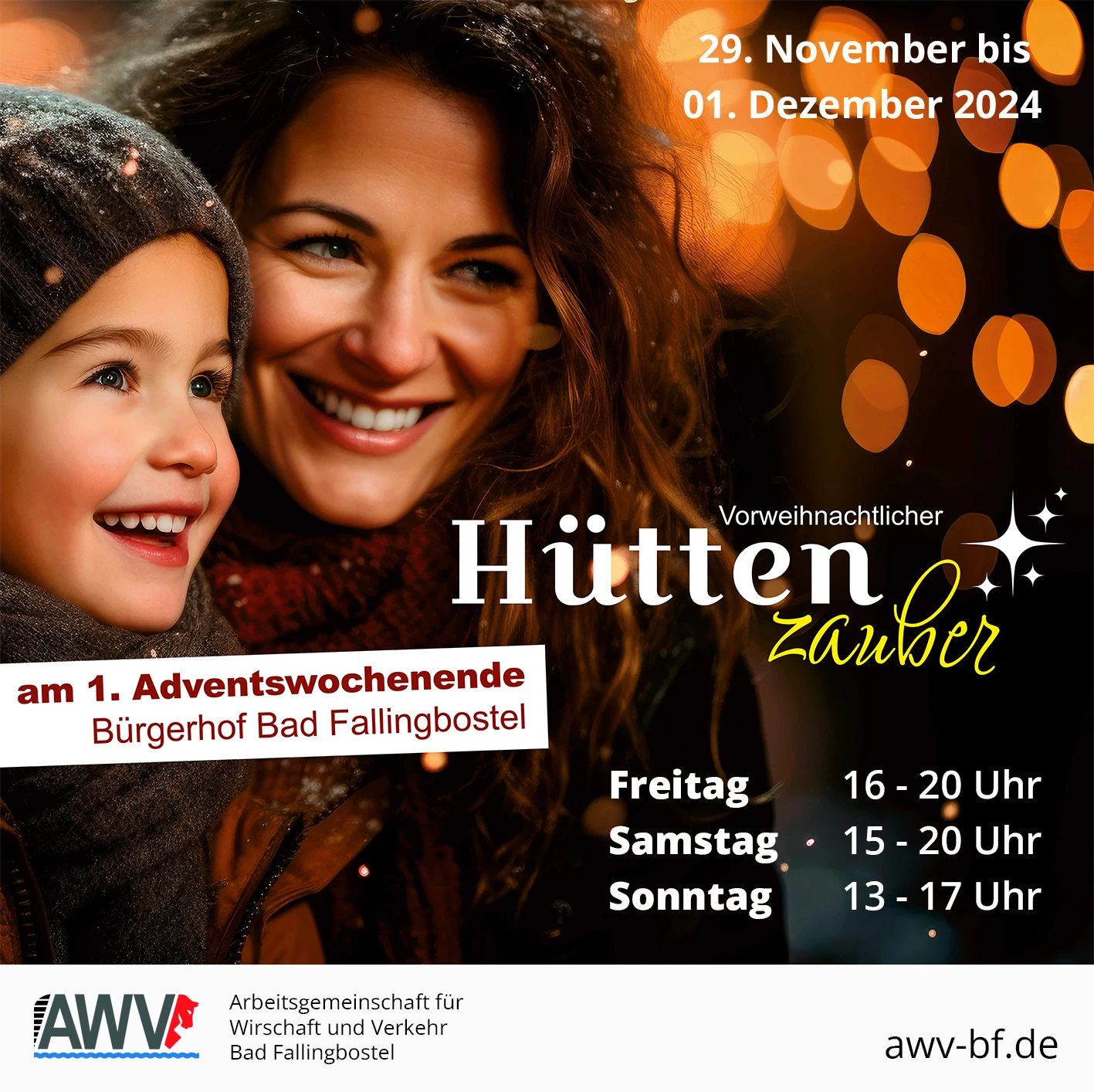 Weihnachtsmarkt Bad Fallingbostel, vom 29.11. - 01.12.2024